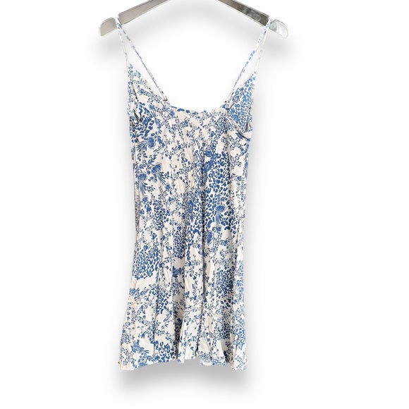 🔶SOLD🔶 Free People Forever Fields Printed Mini Dress Size Medium - Picture 7 of 10